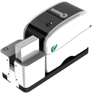 Slidebel automatic microscope slide label printer